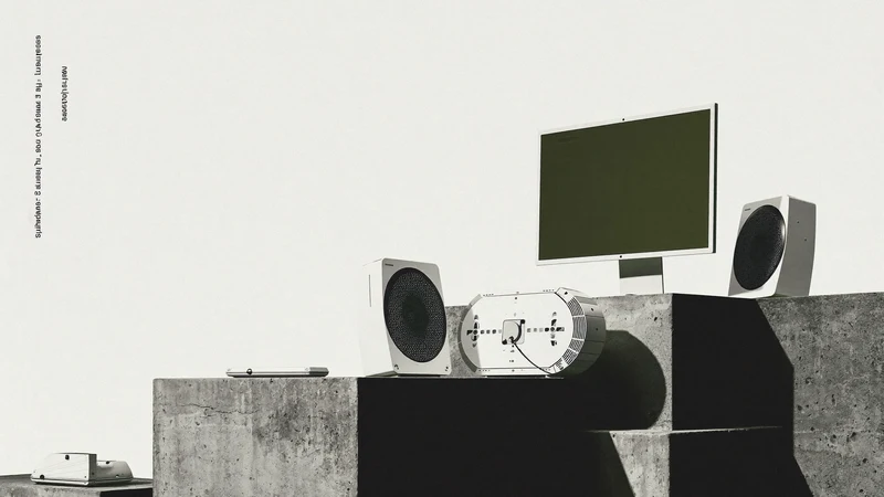 Úvodní ilustrace konceptuálního katalogu elektroniky Civil Sfacc
